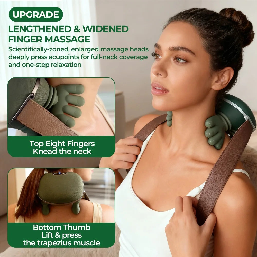 Relieved Tension, Loosened Muscles, Deep Relaxation with the Relivio™ Neck Reset